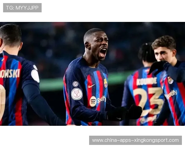 巴萨登贝莱速度突破致命一击，边路优势显著